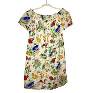 Hawaiian Print J. Crew Dress